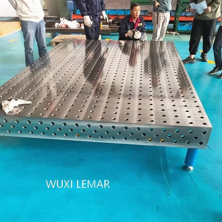3D Modular Fixturing Platform In Welding factory